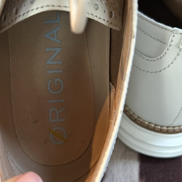 Men’s size 9 Cole Haan grand.os wingtip shoes - Picture 5 of 6